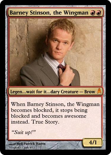 Barney Stinson  the Wingman by Habibson