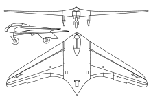 220px-Horten Ho IX line drawing.svg