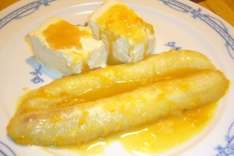 Bilder-Thread gebatene-banane-mit-orangensauce