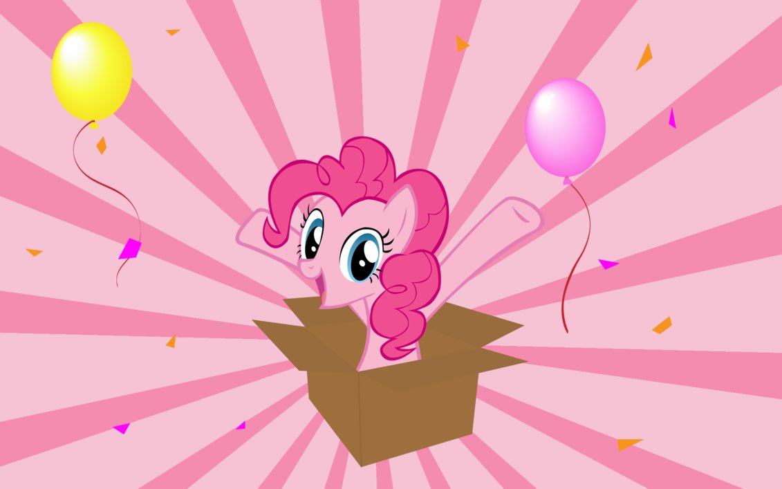 pinkie pie party wallpaper by pikn2-d4pn