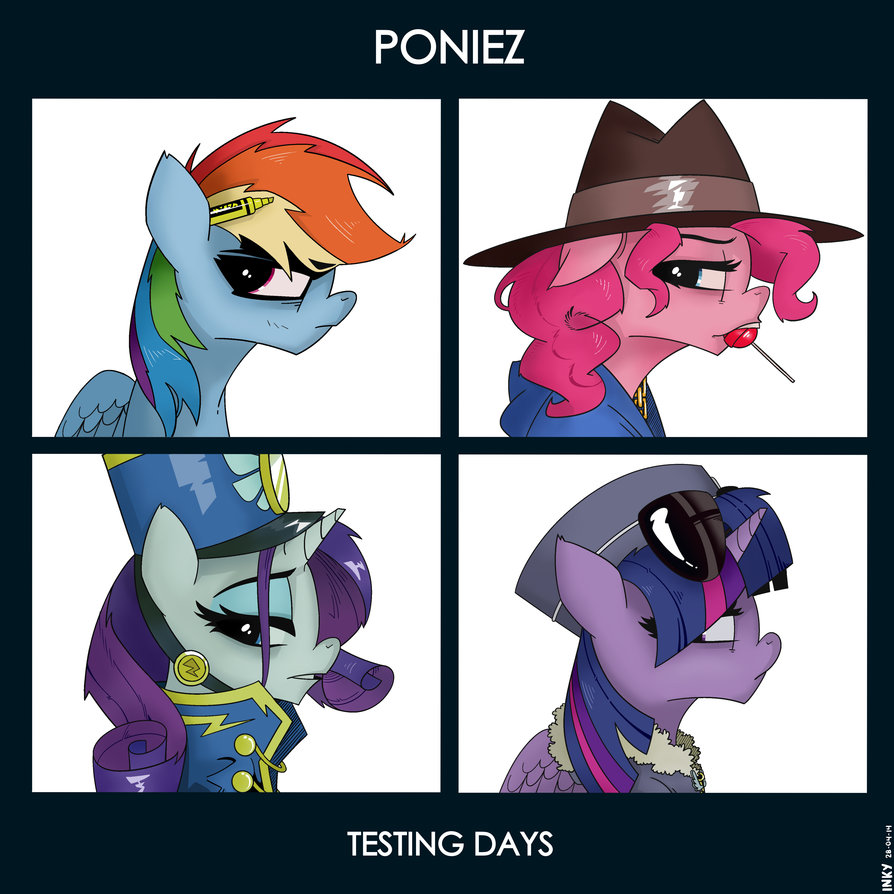 demon days by gorillaz   ponified by ink