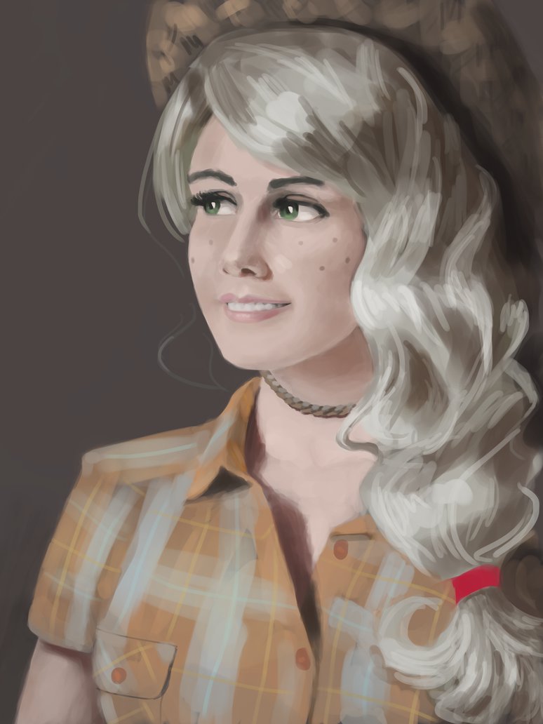 applejack portrait 2 by fahu-d7qo4z5