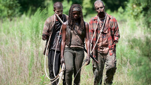 michonne-new-pets-the-walking-dead-after