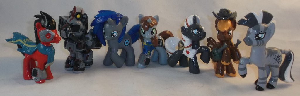 custom blindbag fallout equestria set by