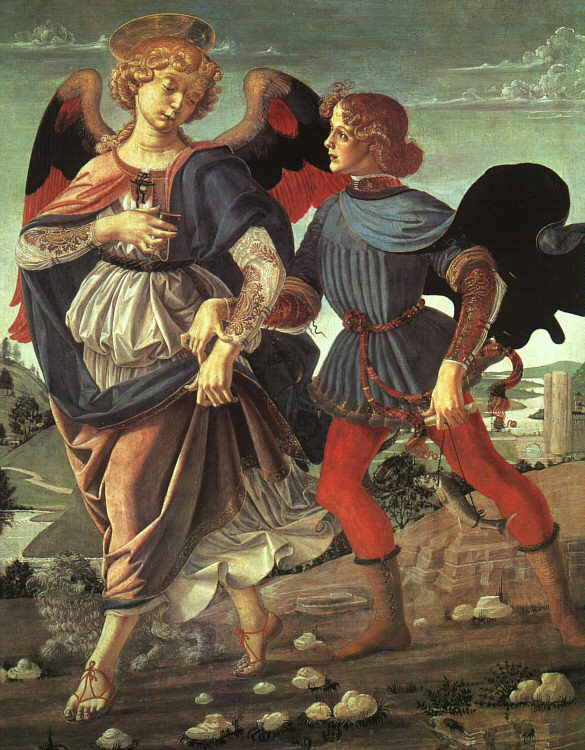 Verrocchio workshop - Tobias and the Ang