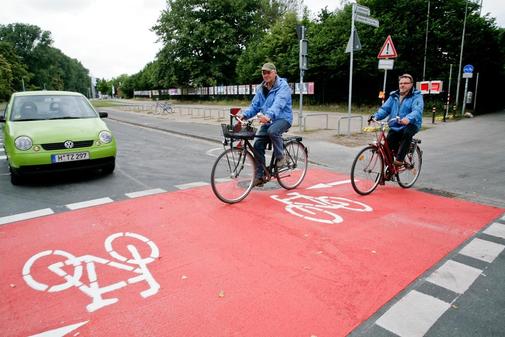 Radfahrer-haben-Vorfahrt ArtikelQuer