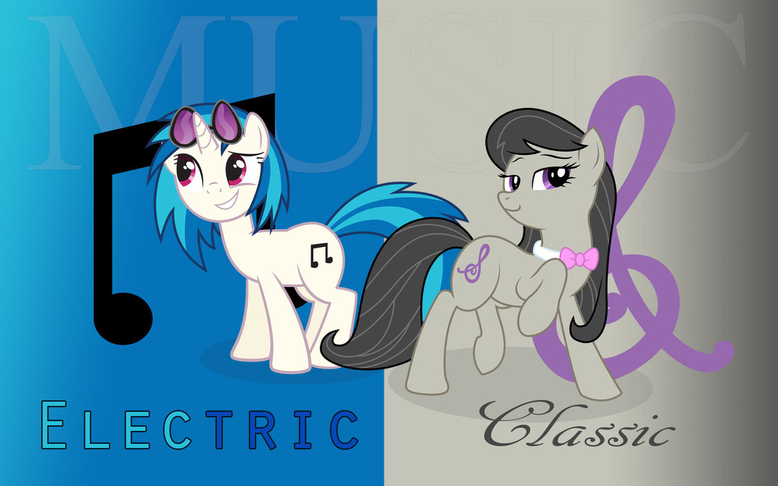 vinyl scratch   octavia by luminancemlp-