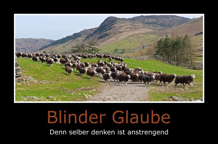 TZM blinder glaube