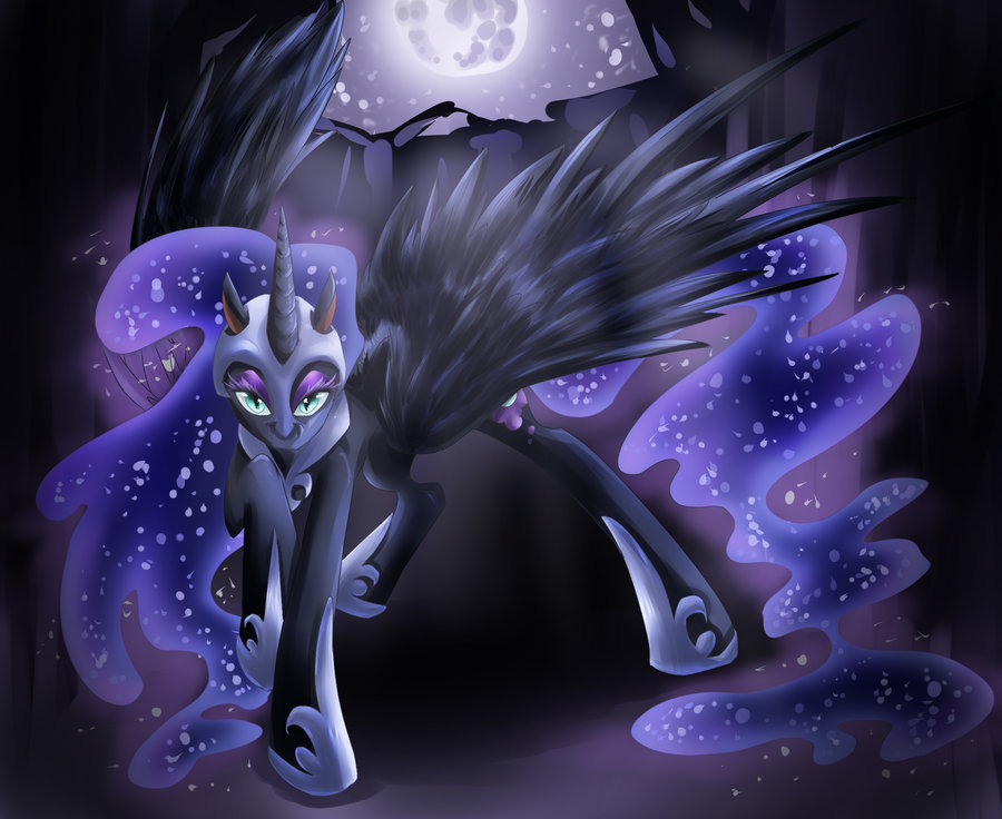 mlp  fim nightmare moon by dreampaw-d4rk