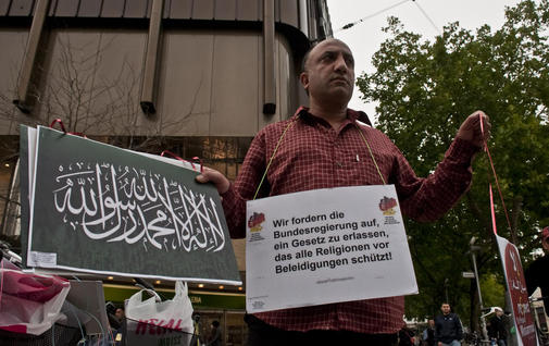 Deutsche-Demos-gegen-Mohammed-Video-blei