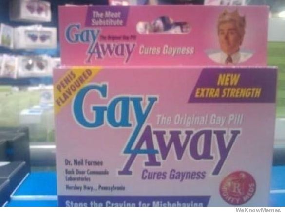 Bilder-Thread gay away cures gayness