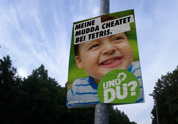 01 deine mudda wahlplakate b90 diegruene