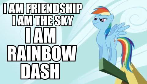 i am rainbow dash