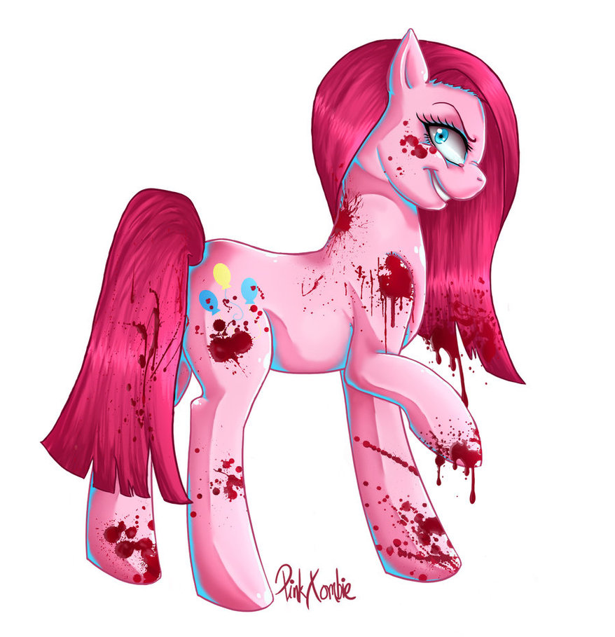 pinkamena commission ver 2 by pinkxombie