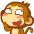 crazy monkey emoticon 039