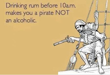 Funniest Memes drinking-rum-before-10-am