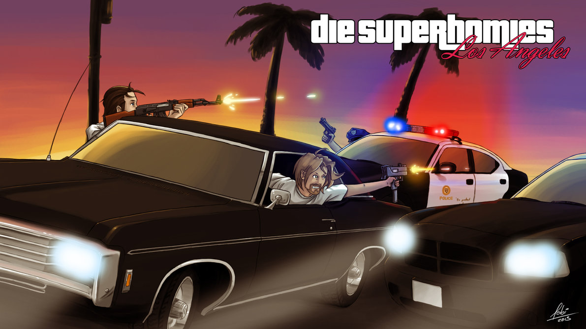 die superhomies los angeles by tobsen85-