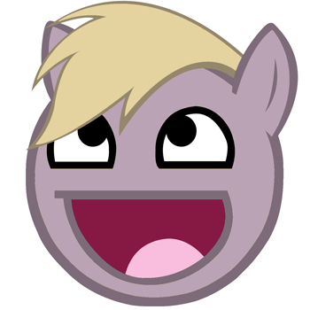 derpy awesomeface animated gif by moonga