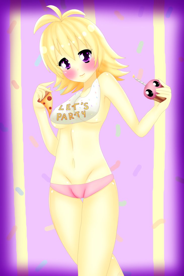 toy chica   humanized   fnaf by lildanic