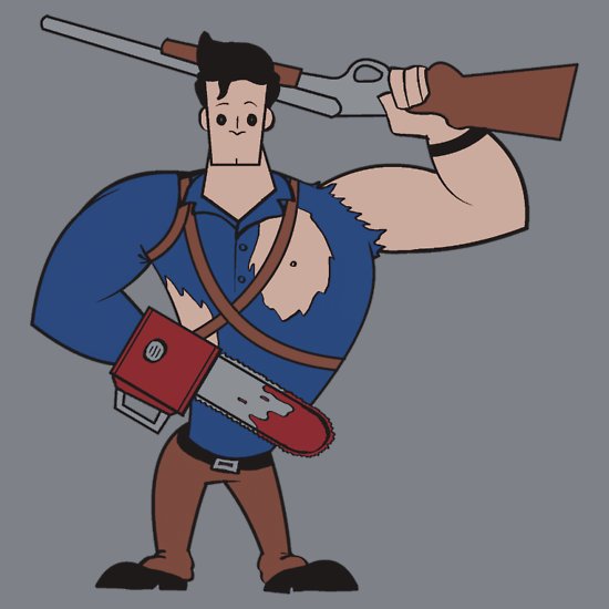 Bilder-Thread evil-dead-x-johnny-bravo-by-ratigan