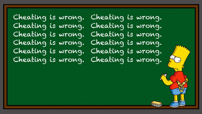 cheating