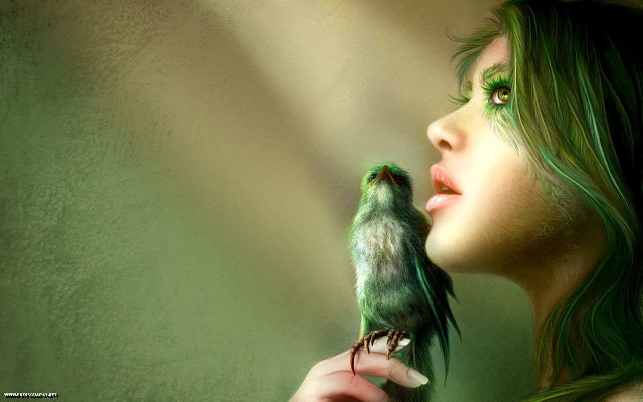 Bilder-Thread Fantasy Speaking with birds 009645