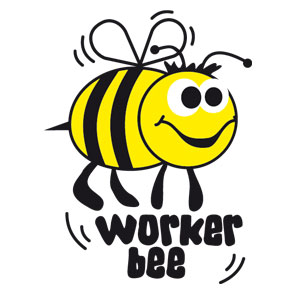 tiershirt arbeitsbiene workerbee