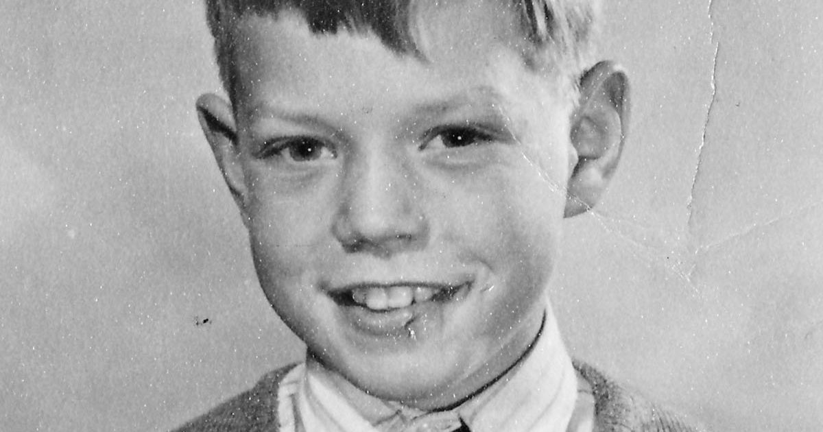 A-school-photo-of-a-9-year-old-Mick-Jagg