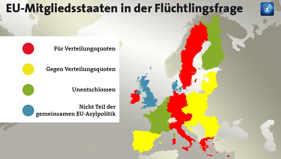 eu mitgliedsstaaten in der fluechtlingsf