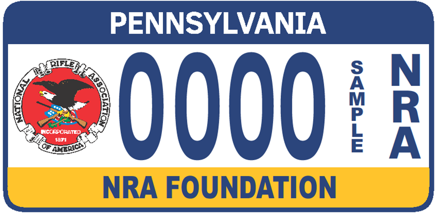 NRA PA Plate