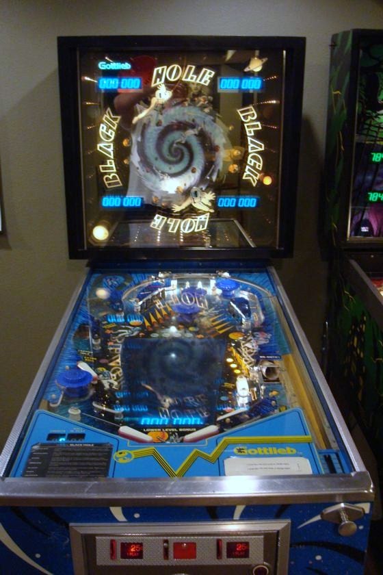 black hole pinball