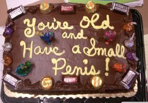 Bilder-Thread bad birthday cake