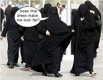 burkha look fat