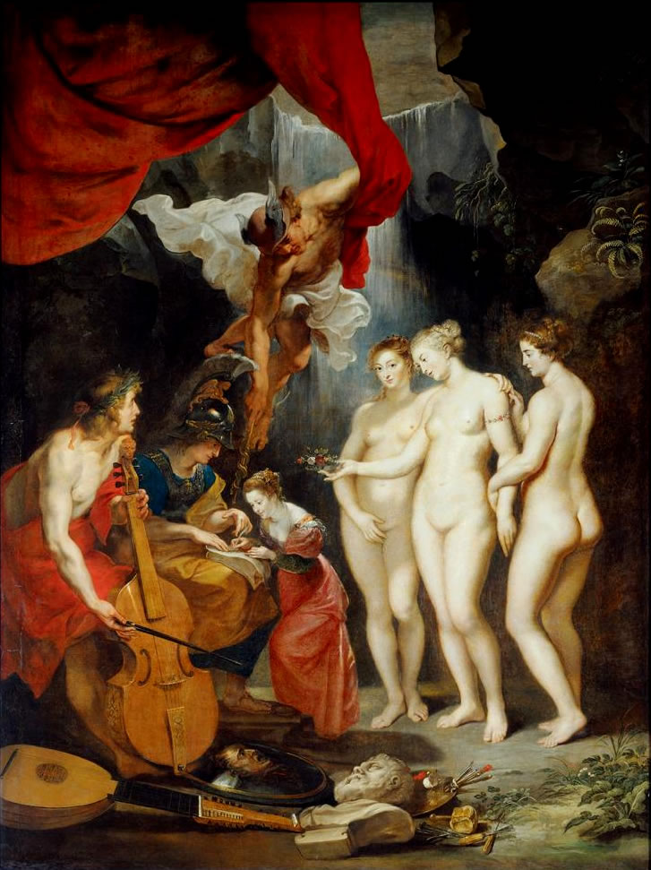 Education of the Princess by Peter Paul 