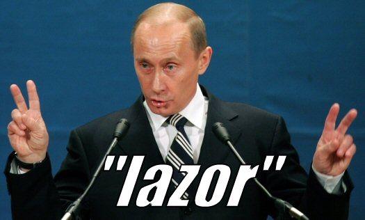 putin lazor