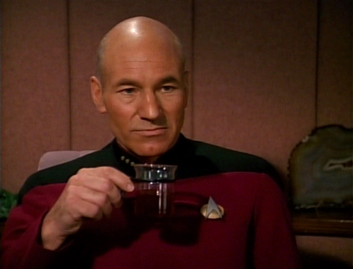 Picard und Earl Grey