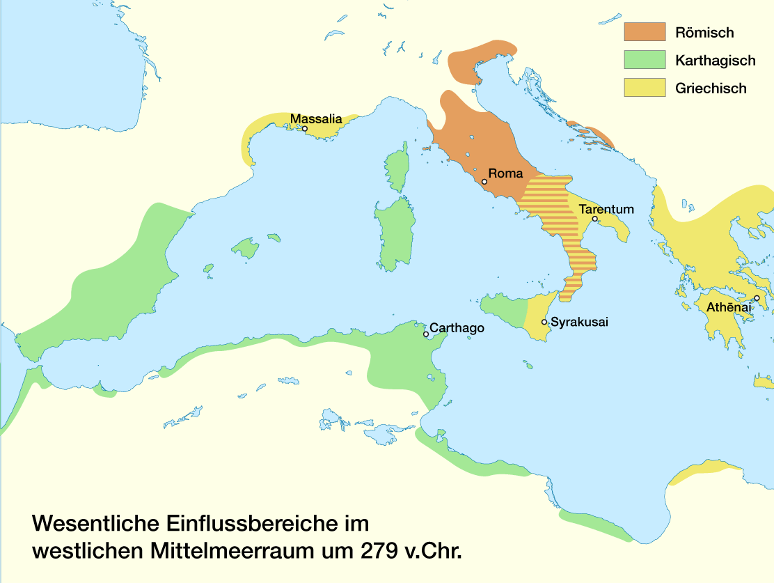 West Mediterranean Areas 279 BC-de
