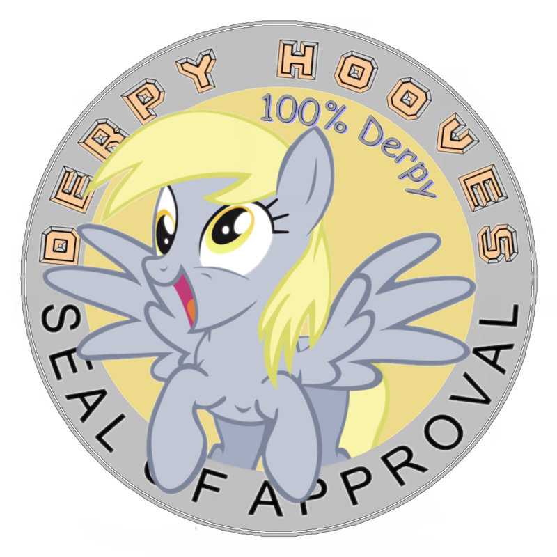 derpy hooves seal of approval by pulsos-