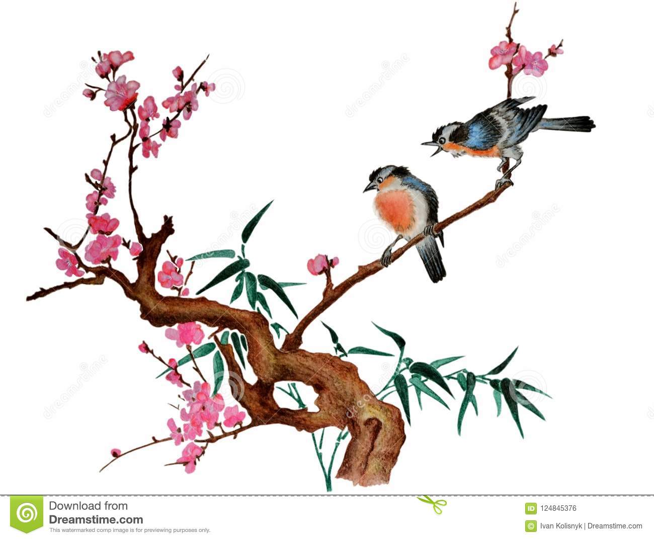 cherry-blossom-two-birds-watercolor-trad