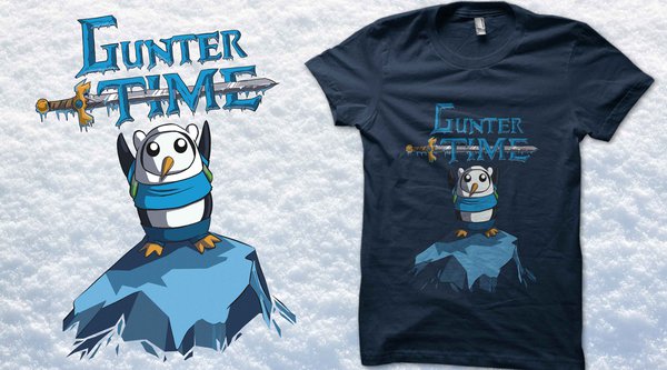 gunter time t shirt by cristinademanuel-