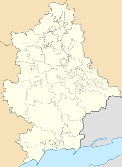 250px Location map of Donetsk oblast.svg