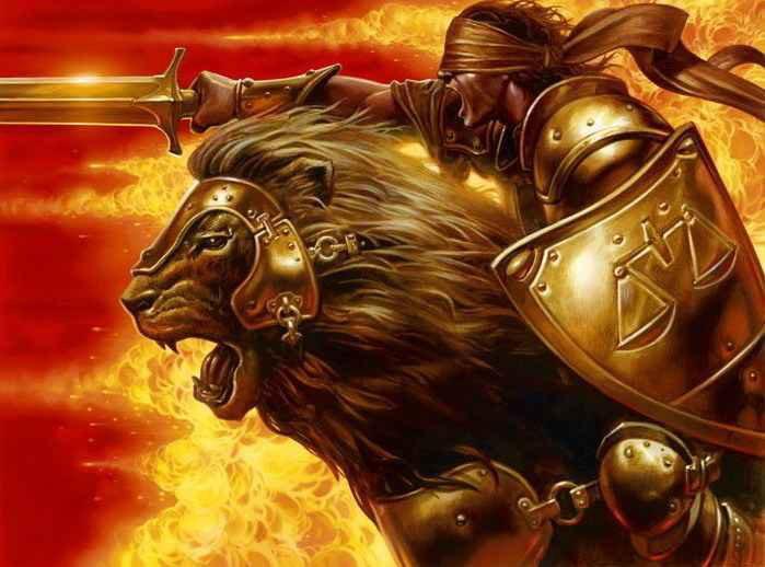 Bilder-Thread lion of judah with soldier