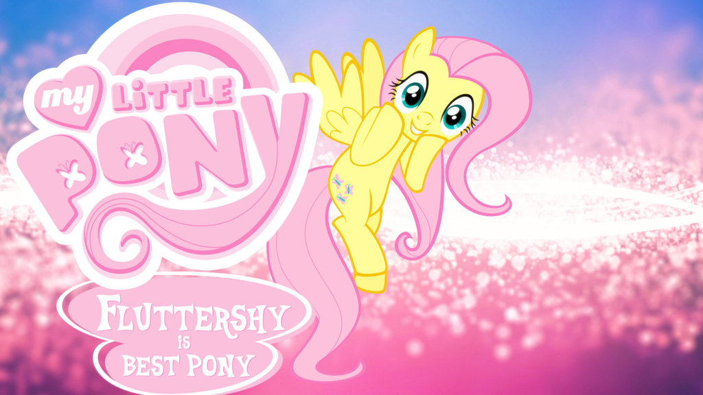fluttershy is best pony wallpaper by myl