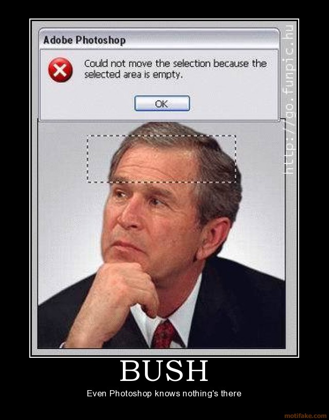 bush-bush-demotivational-poster-12284092