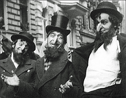 Fussgruppe Karneval Juden