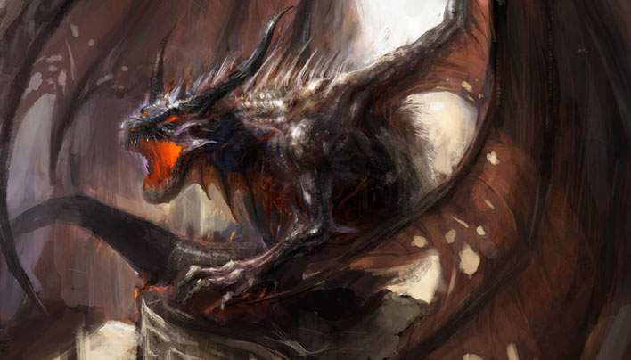 Bilder-Thread Drache