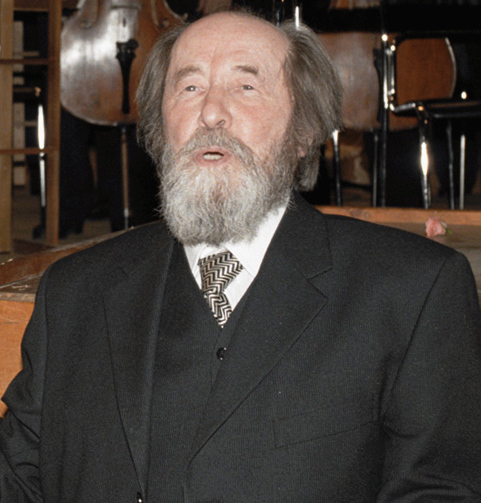 Alexander Solzhenitsyn in Moscow2C Decem