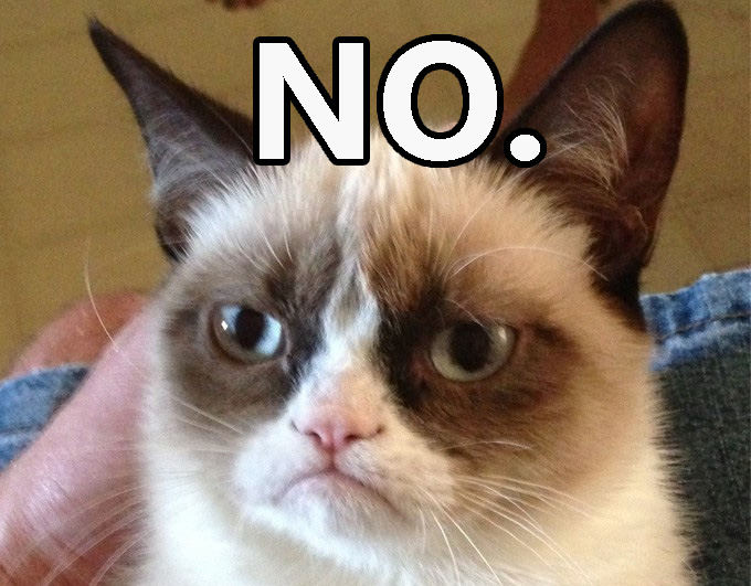 Neue Funktion @all? grumpy-cat-says-no