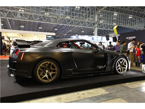 axell matte black nissan gt r 8 1-568-42