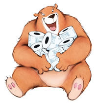 charmin bear rollen